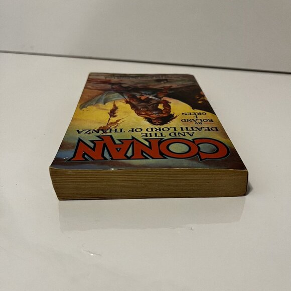 Conan And The Death Lord Of Thanza 1st Edition 1997 Roland Green TOR Books GUC - Picture 6 of 9